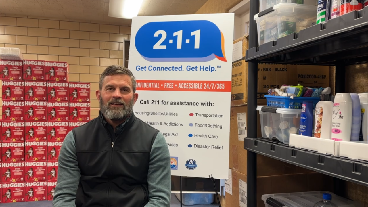 Rick Panske shares his personal story about the impact of 211 and why he supports Oshkosh Area United Way.